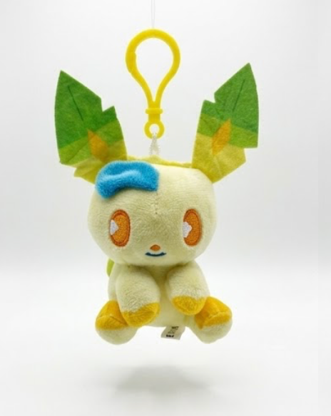 Leafeon 4" Backpack Keychain