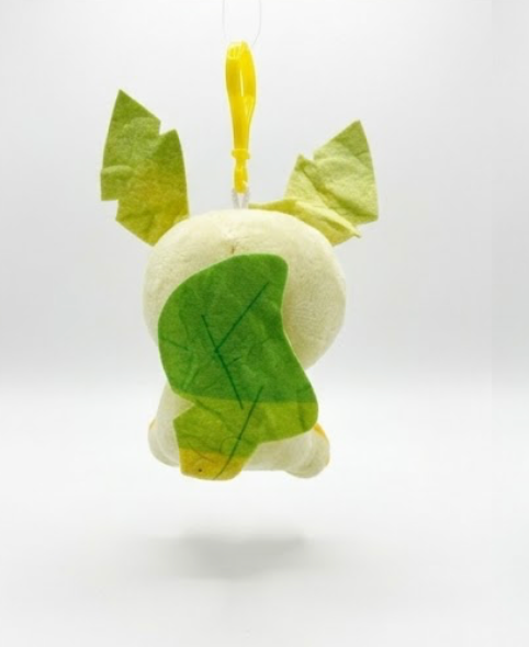 Leafeon 4" Backpack Keychain