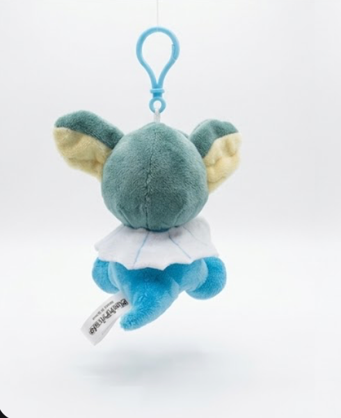 Vaporeon 4" Backpack Keychain