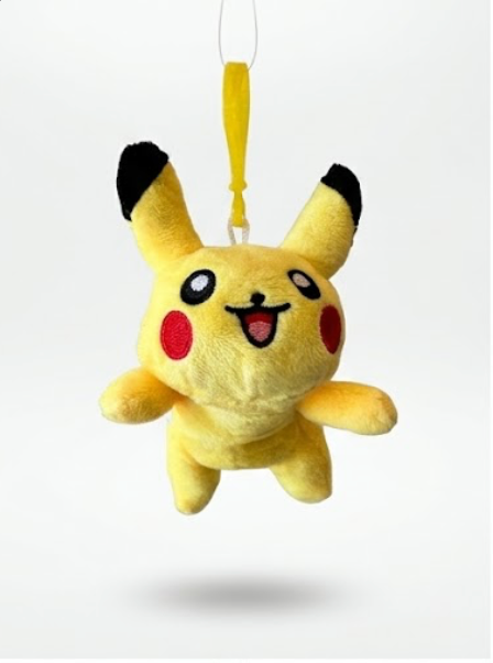 Pikachu Flying 4" Backpack Keychain