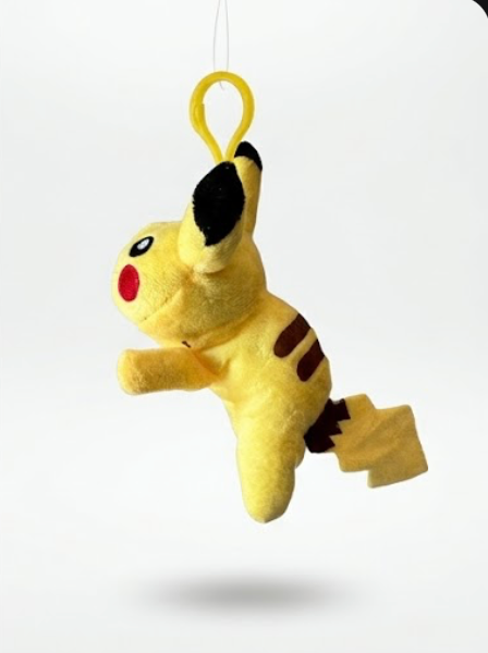 Pikachu Flying 4" Backpack Keychain
