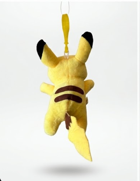 Pikachu Flying 4" Backpack Keychain
