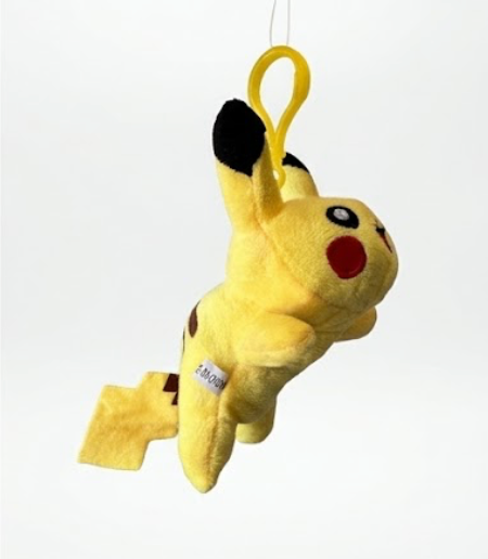 Pikachu Flying 4" Backpack Keychain
